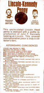 Lincoln-Kennedy Cent